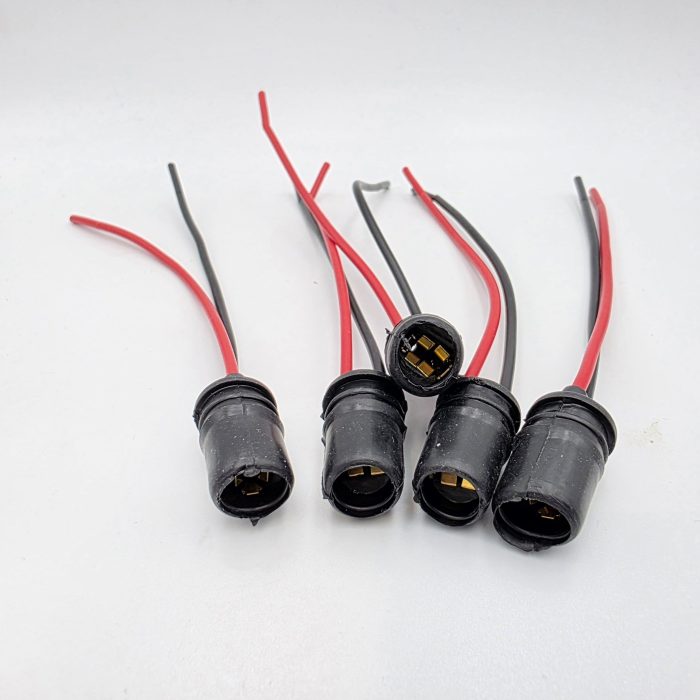 T10 Rubber Socket for W5W Bulbs