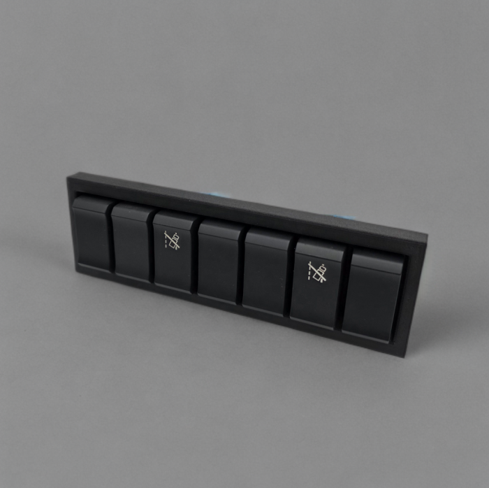 Daf Din panel switches