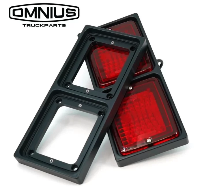 Omnius slim taillight Double horizontal frame for LED taillights