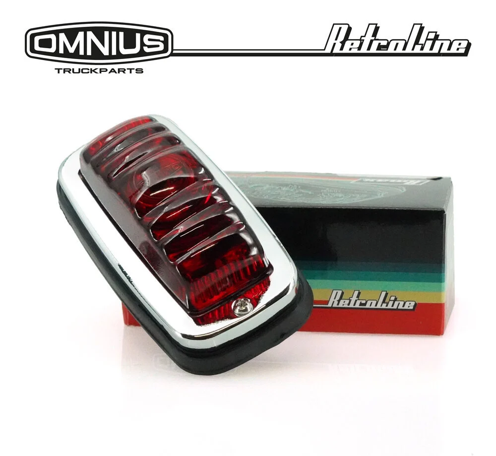 Omnius Rmax Oldskool Interior Lamp – Red Plastic Lens