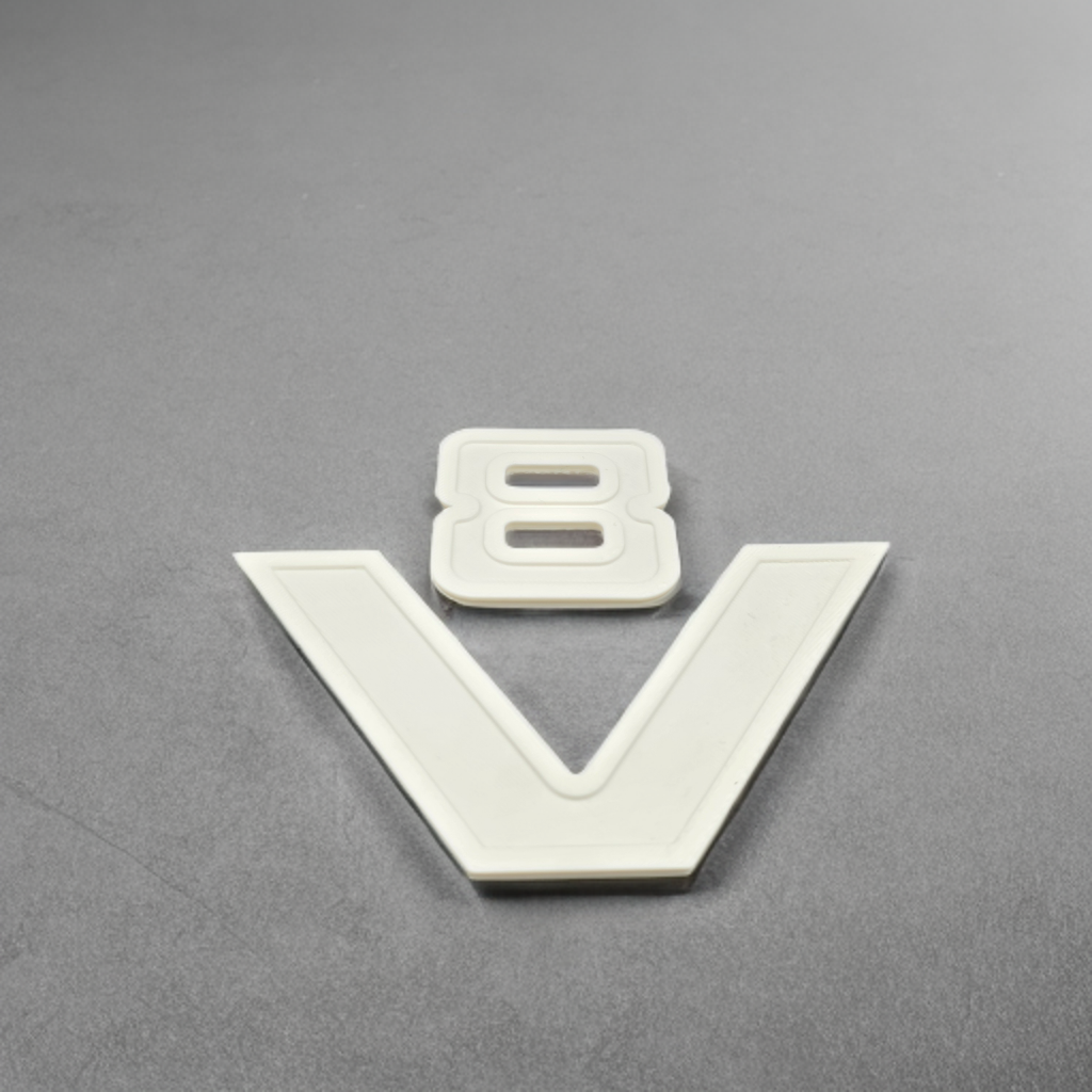 Old V8 Grille Emblem - Image 4