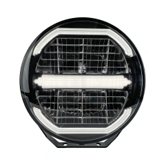 ROKA 9 Inch LED Auxiliary Driving Light 115W – White & Amber Position Light - Image 5