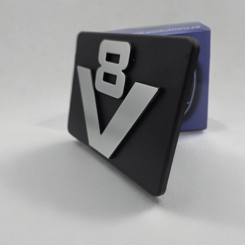 Oldskool V8 Badge