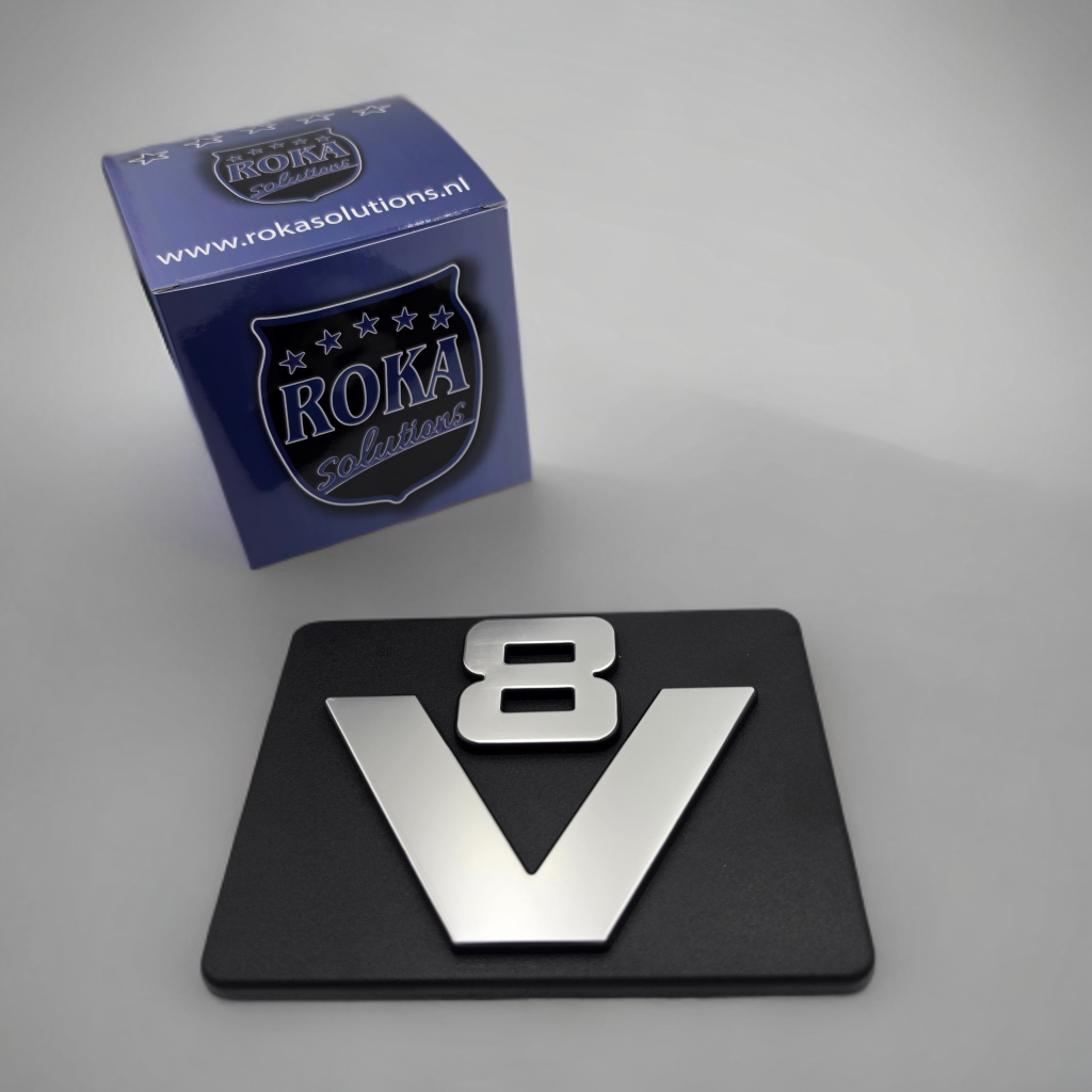 Oldskool V8 Badge - Image 2